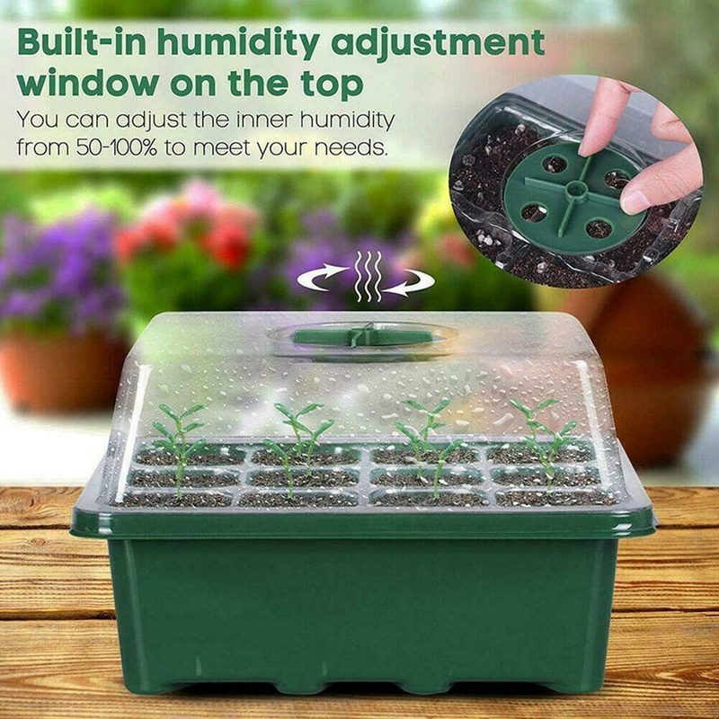 Hydroponic Nft Channel - 12 Cells Hole Plastics Plant Pots