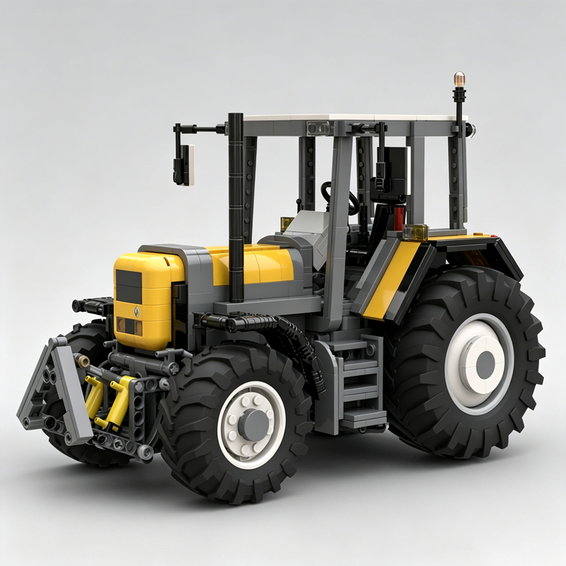 Farm Tractor MOC Model Agricul – обзор и цена Agriculture Farming Education