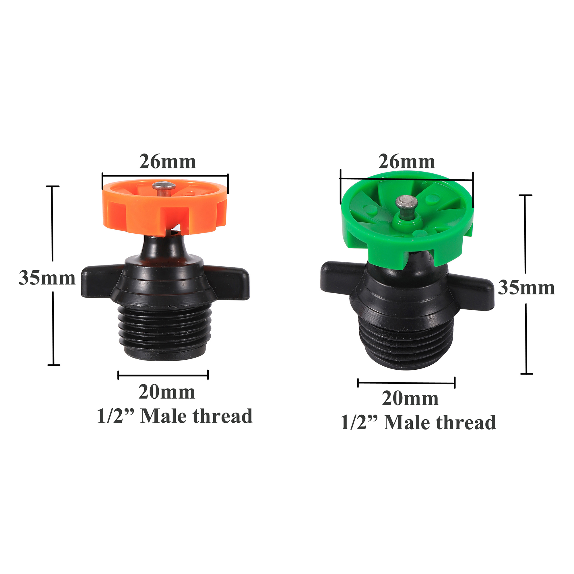 10Pcs Garden Sprinkler 360° Ro – обзор и цена Agriculture Farming System