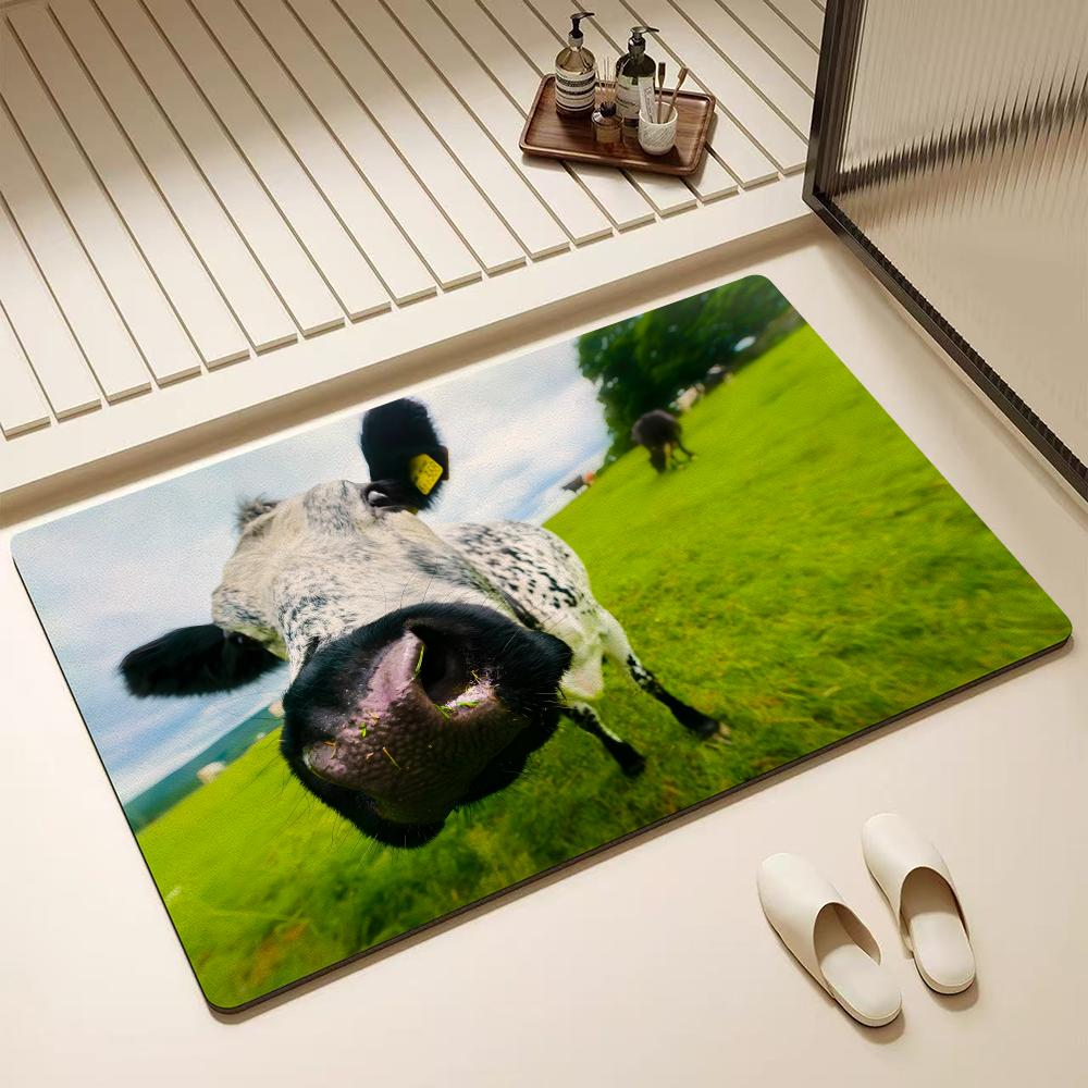 Abstract Cow Animal KWaii Floo – обзор и цена Cow Mat Rubber