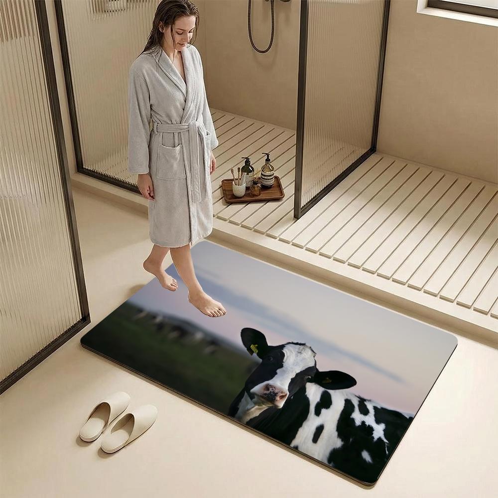 Abstract Cow Animal KWaii Floo – обзор и цена Cow Mat Rubber