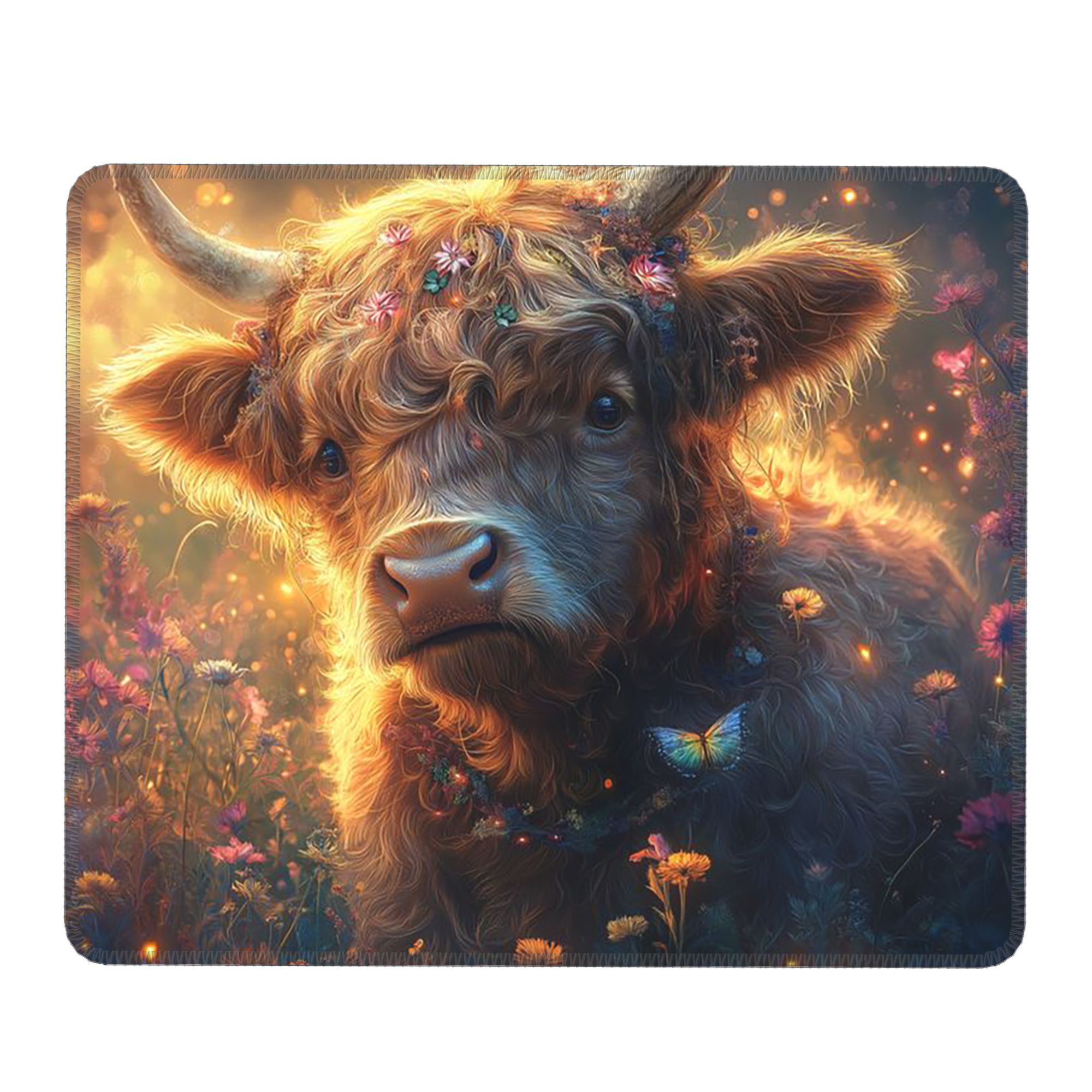 Highland Cow In Magical Forest – обзор и цена Cow Mat Rubber