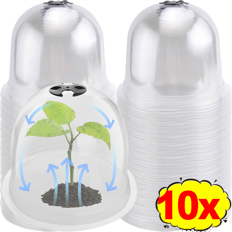 1/10PCS Plastic Mini Greenhous – обзор и цена Greenhouse Plastic Film