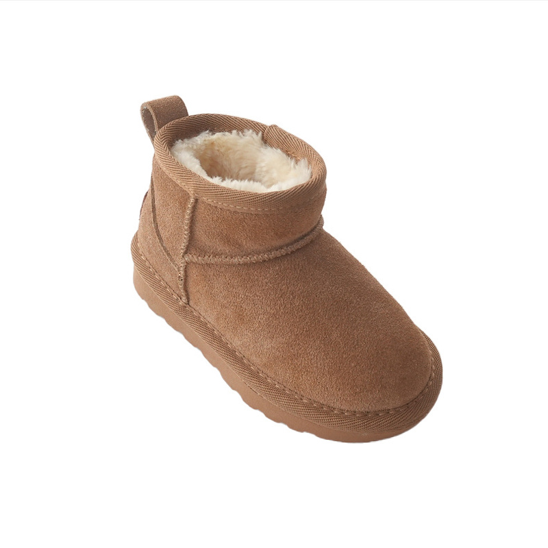 Children Winter Snow Boots Bab – обзор и цена Cow Mat Rubber
