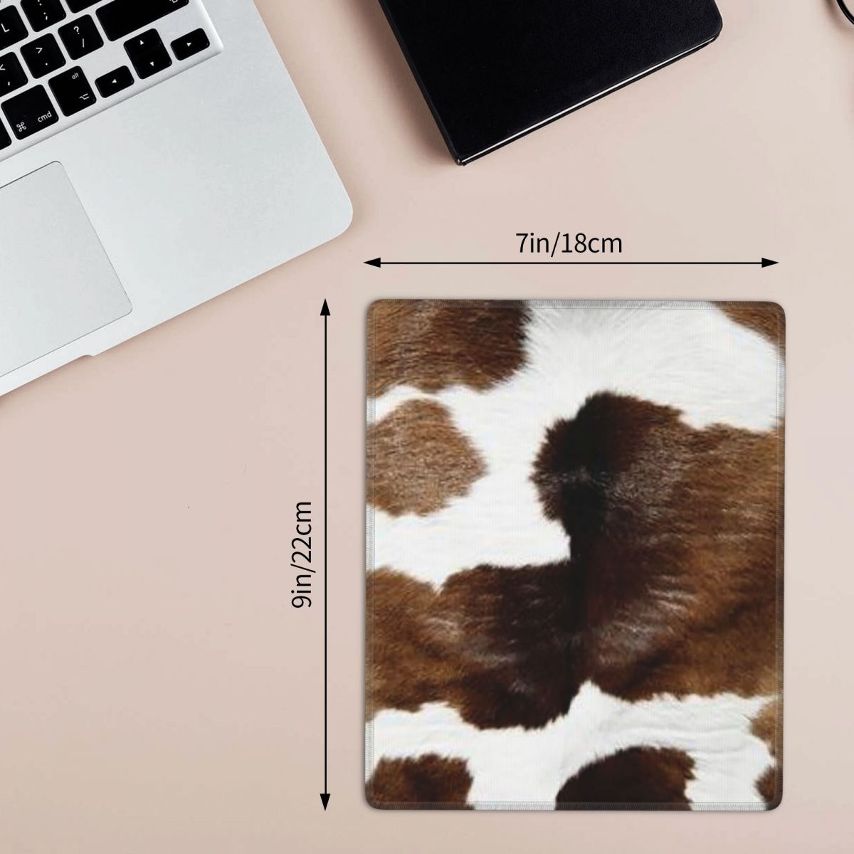 Rustic Ranch Cow Print 7x9 in  – обзор и цена Cow Mat Rubber