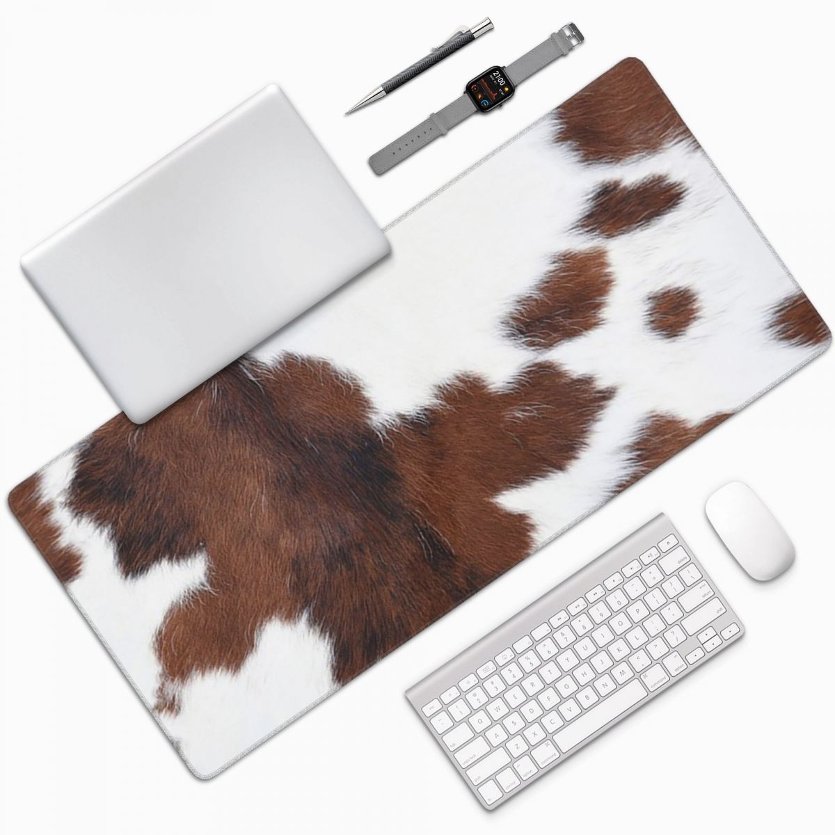 Large Mouse Pad Cow Skin Patte – обзор и цена Cow Mat Rubber