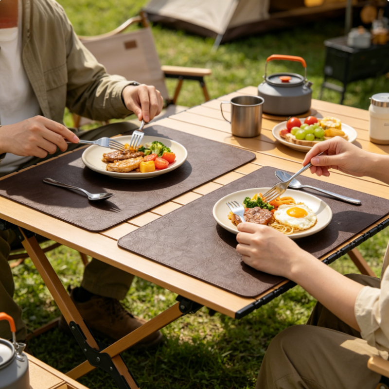 Reusable Leather Table Mat For – обзор и цена Cow Mat Rubber