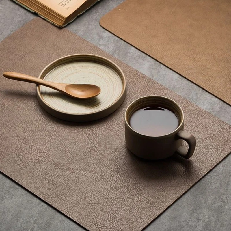 Reusable Leather Table Mat For – обзор и цена Cow Mat Rubber
