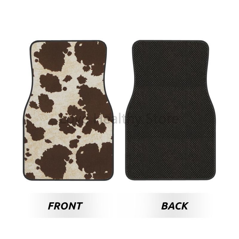 Cow Car Floor Mats Set of 4 Br – обзор и цена Cow Mat Rubber