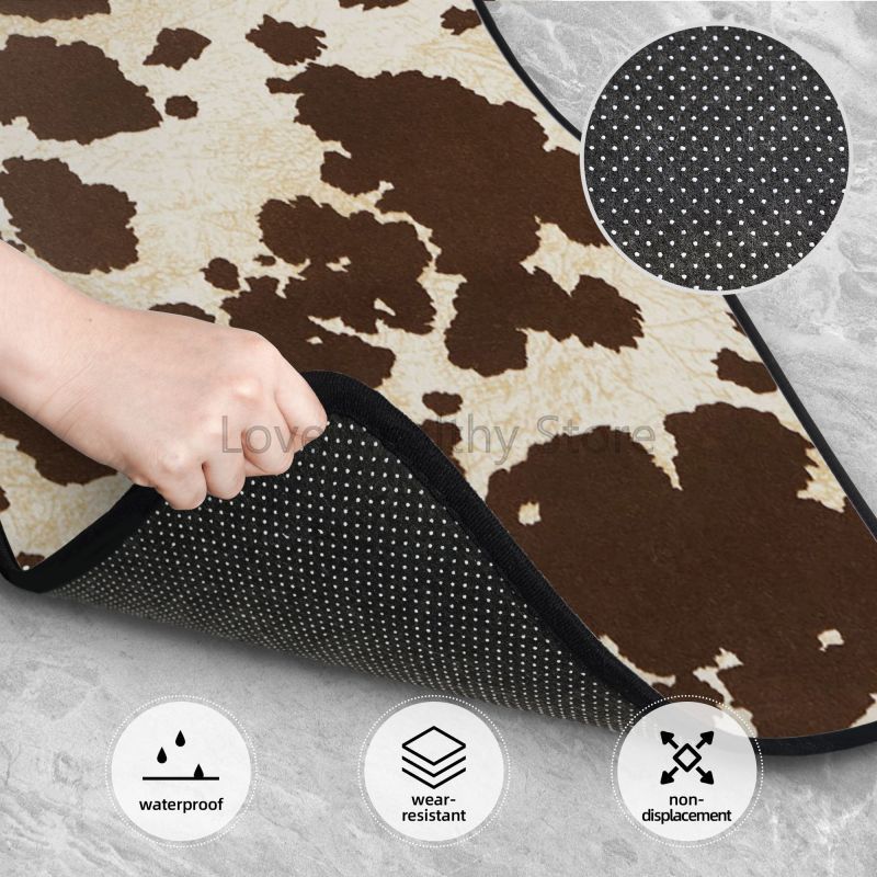 Cow Car Floor Mats Set of 4 Br – обзор и цена Cow Mat Rubber